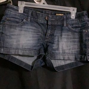 Express Denim Shorts